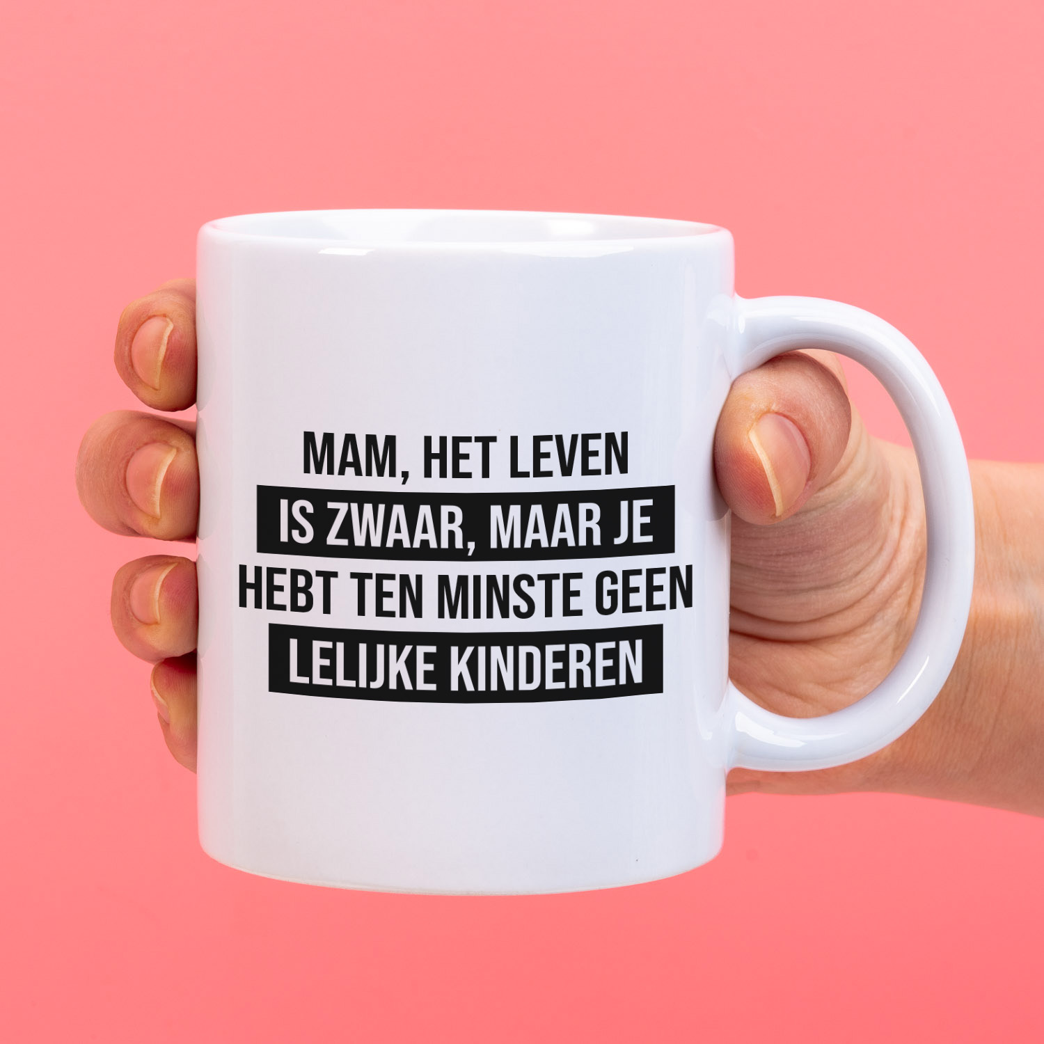 Ditverzinjeniet Mok Mam het leven is zwaar