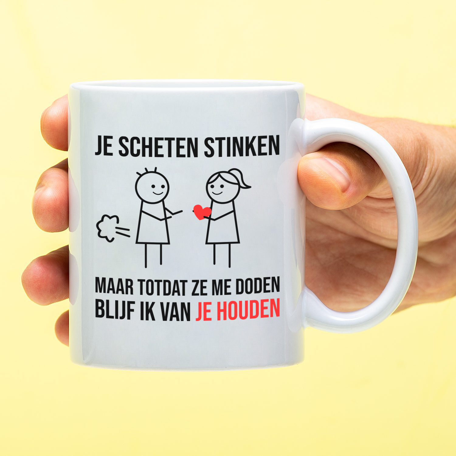 Ditverzinjeniet Mok Je scheten stinken