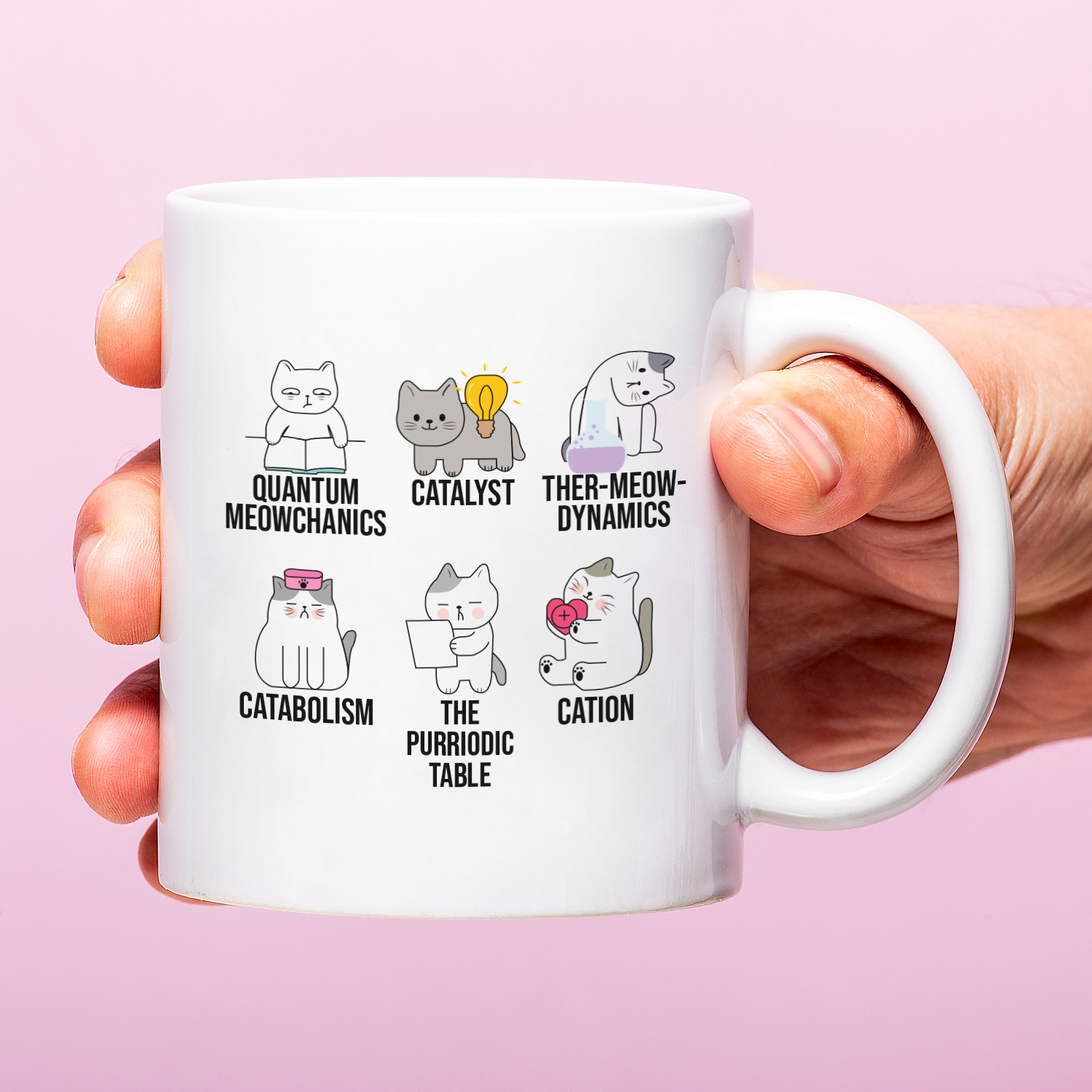 Ditverzinjeniet Mok Cats in stem