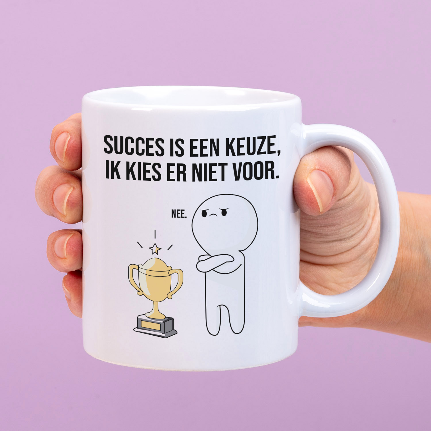 Ditverzinjeniet Mok Succes is een keuze