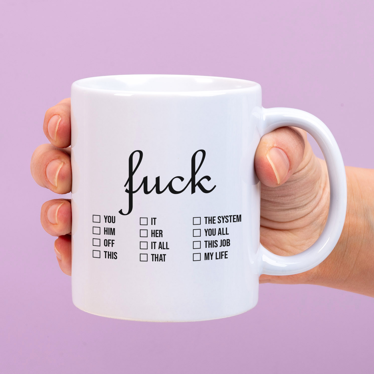 Ditverzinjeniet Mok Fuck checklist
