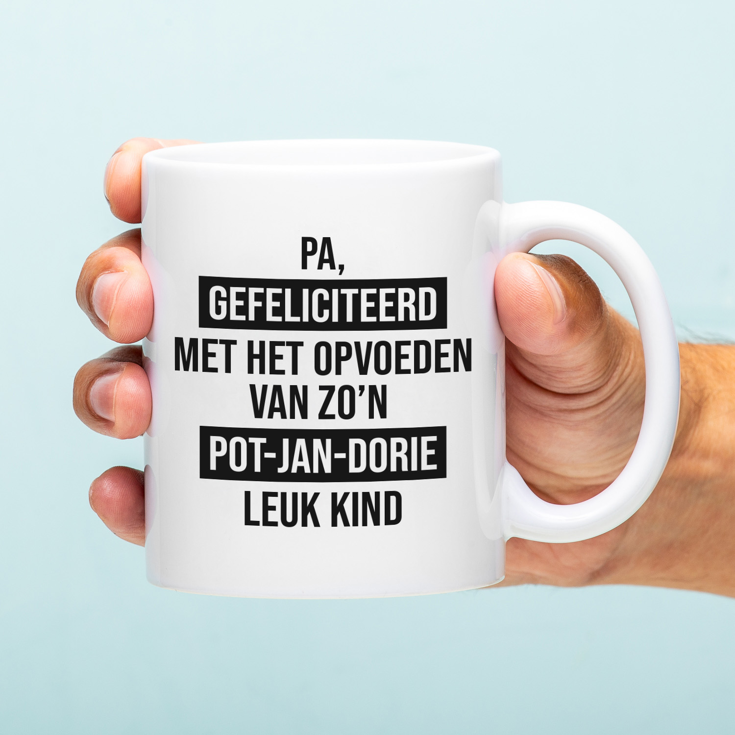 Ditverzinjeniet Mok Pa, gefeliciteerd met het opvoeden