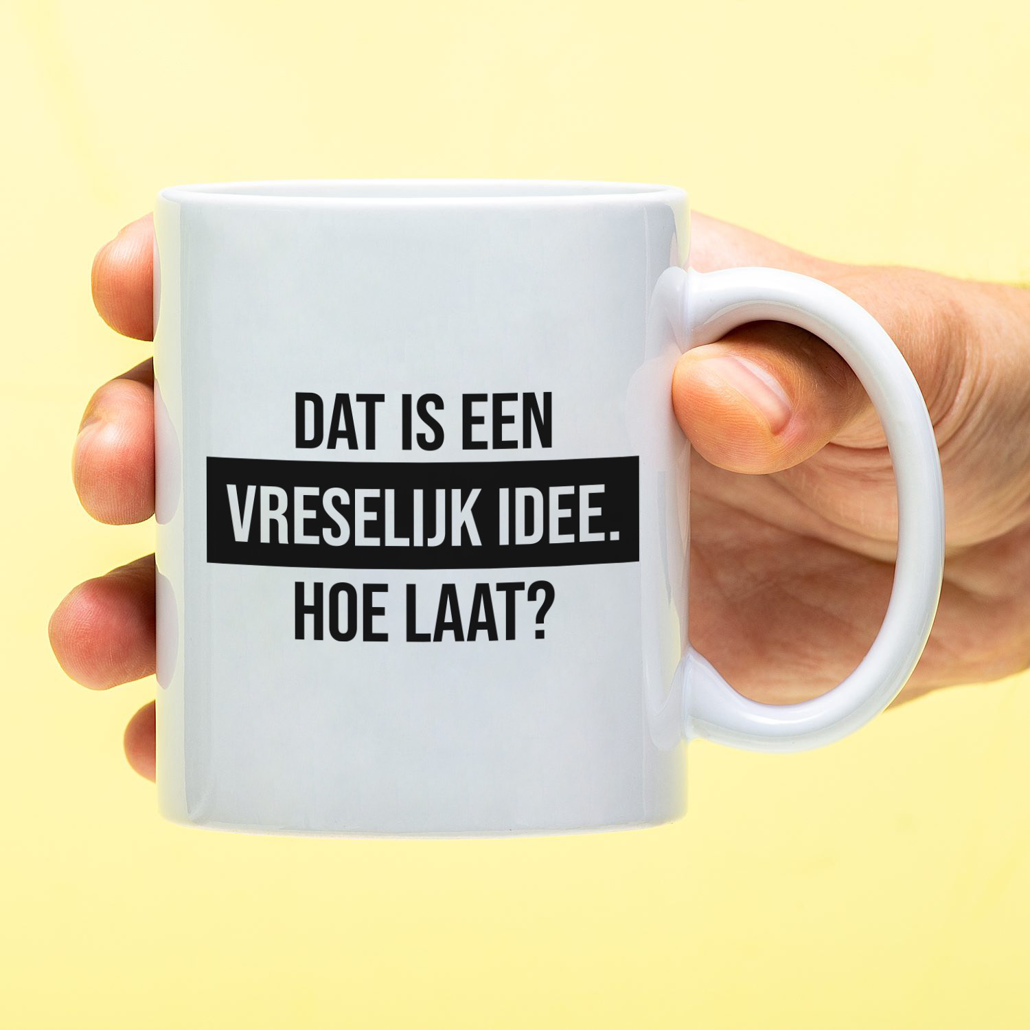 Ditverzinjeniet Mok Dat is een vreselijk idee. Hoe laat℃