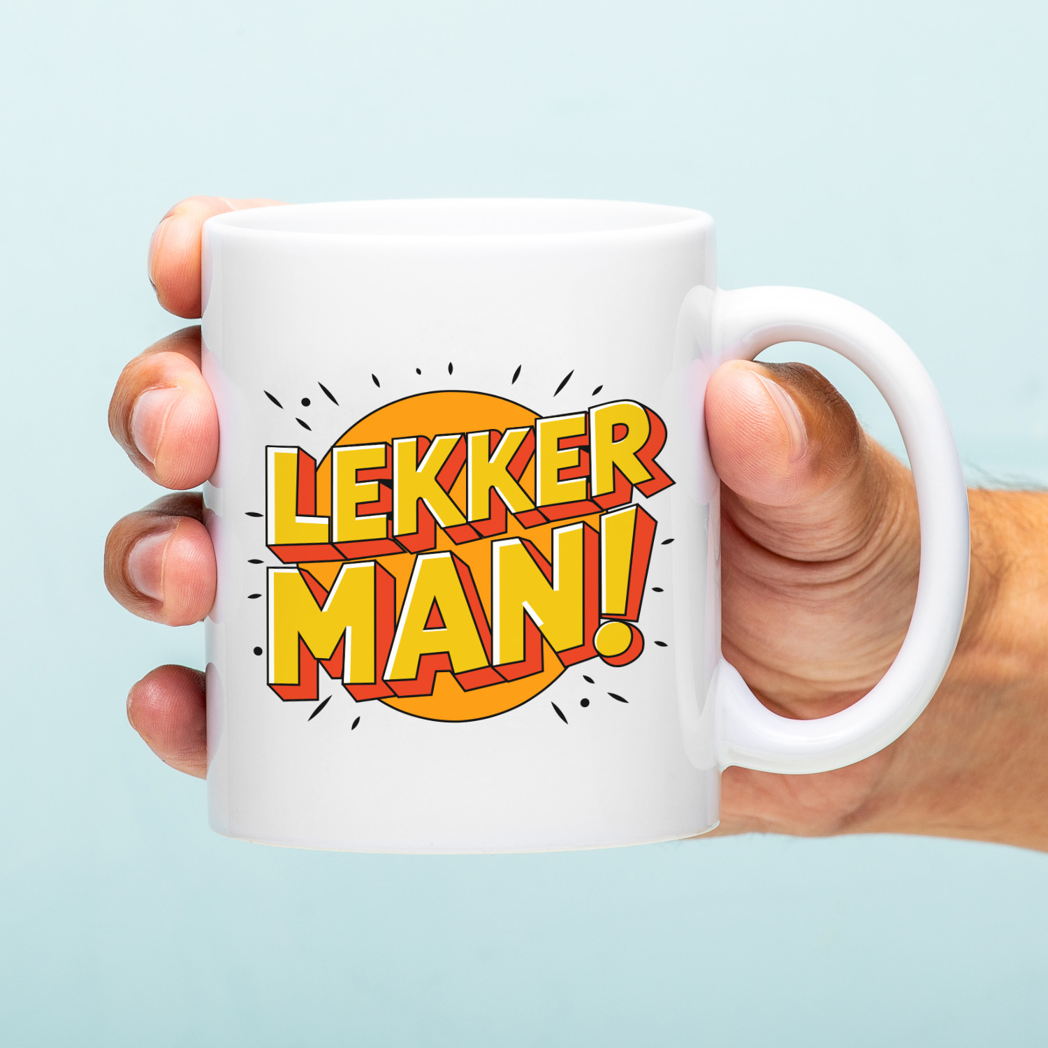 Ditverzinjeniet Mok Lekker man!