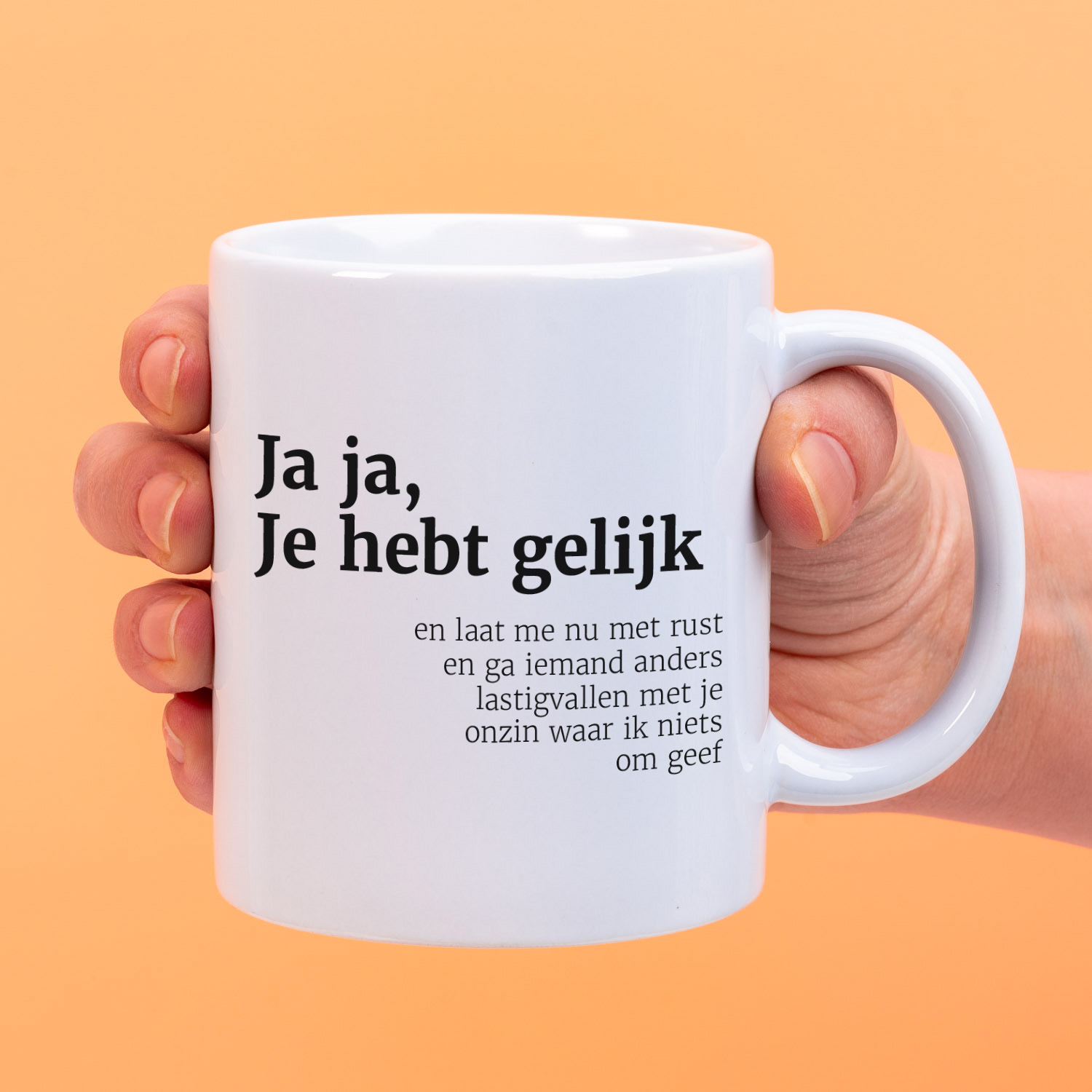 Ditverzinjeniet Mok Ja ja, je hebt gelijk