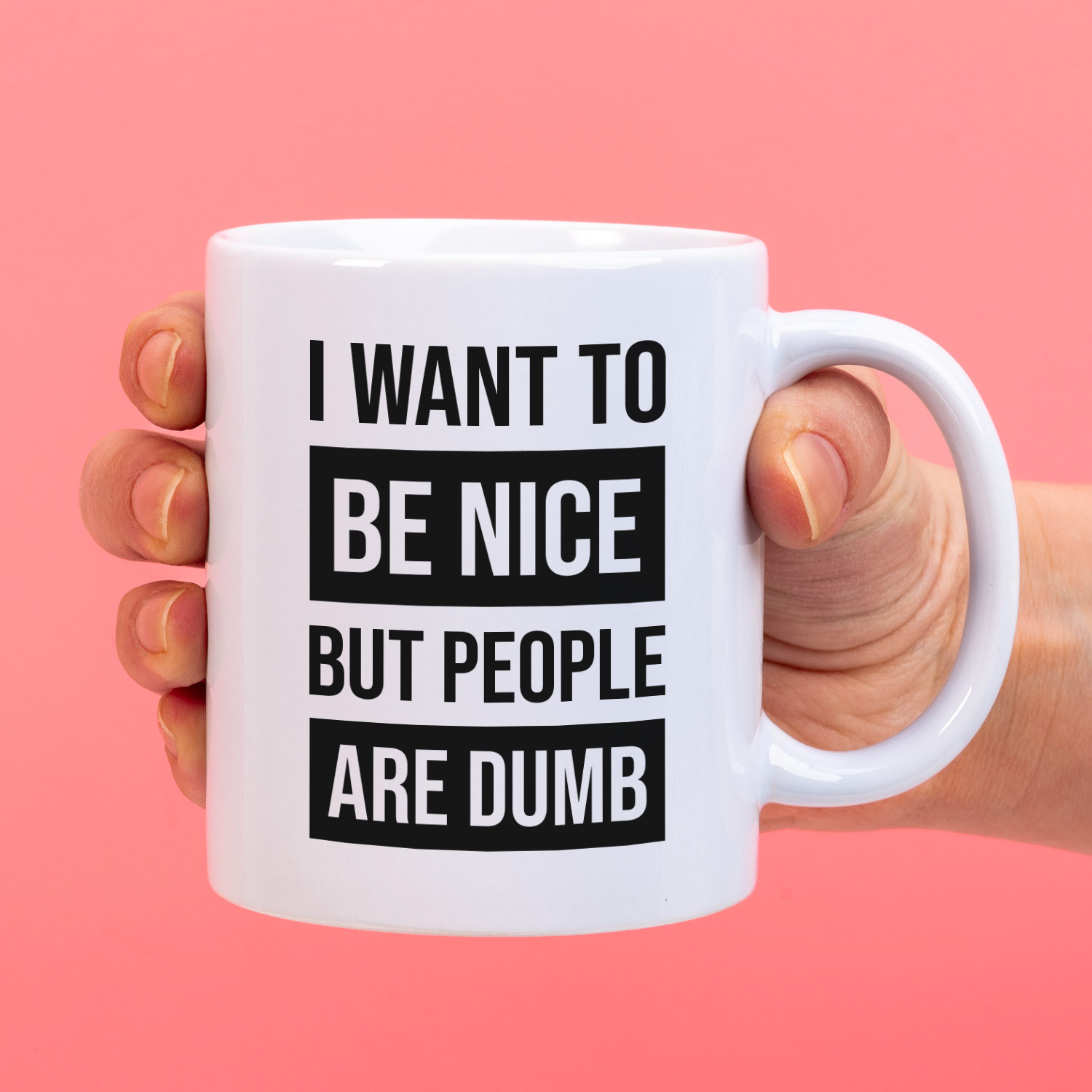 Ditverzinjeniet Mok I want to be nice
