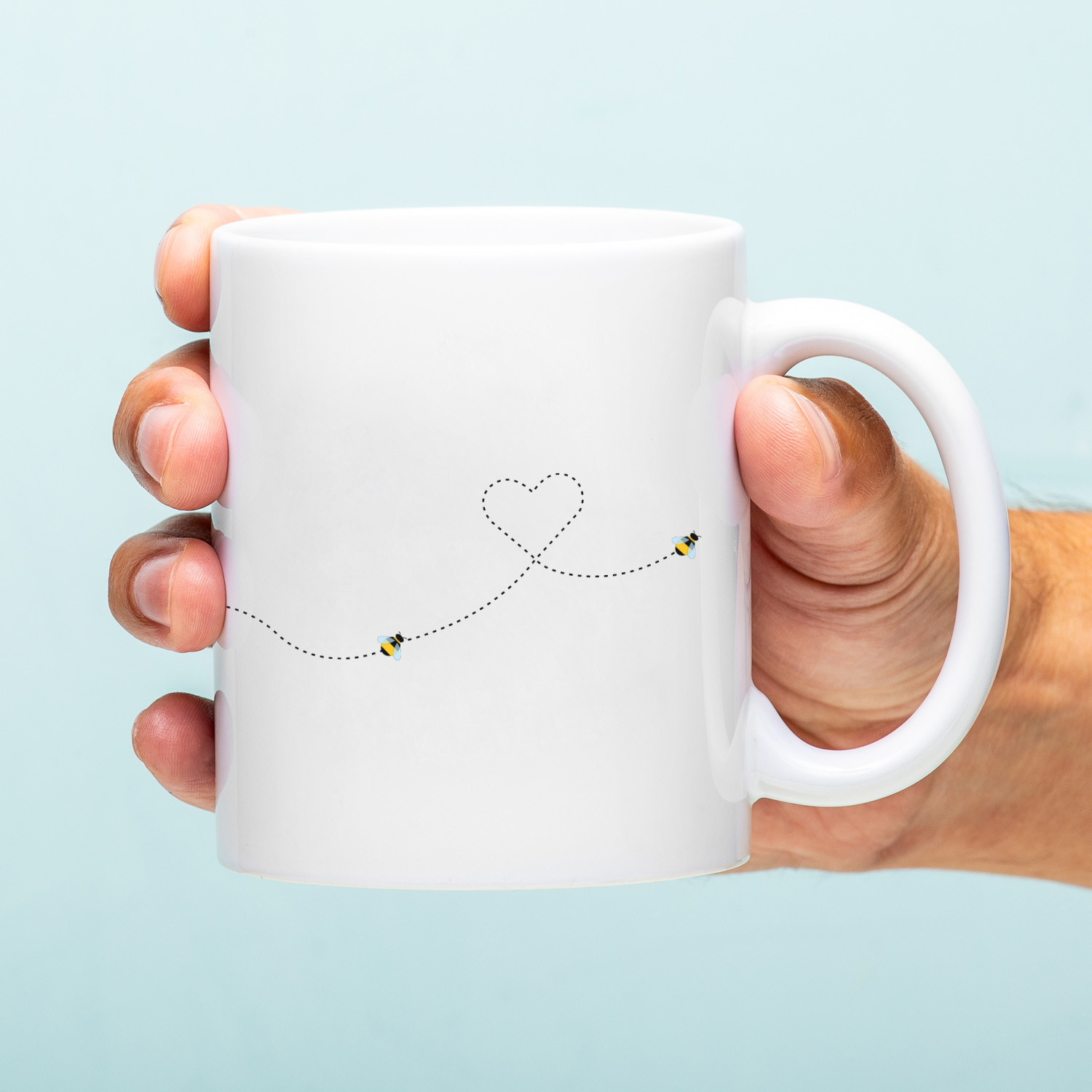 Ditverzinjeniet Mok Bee heart line