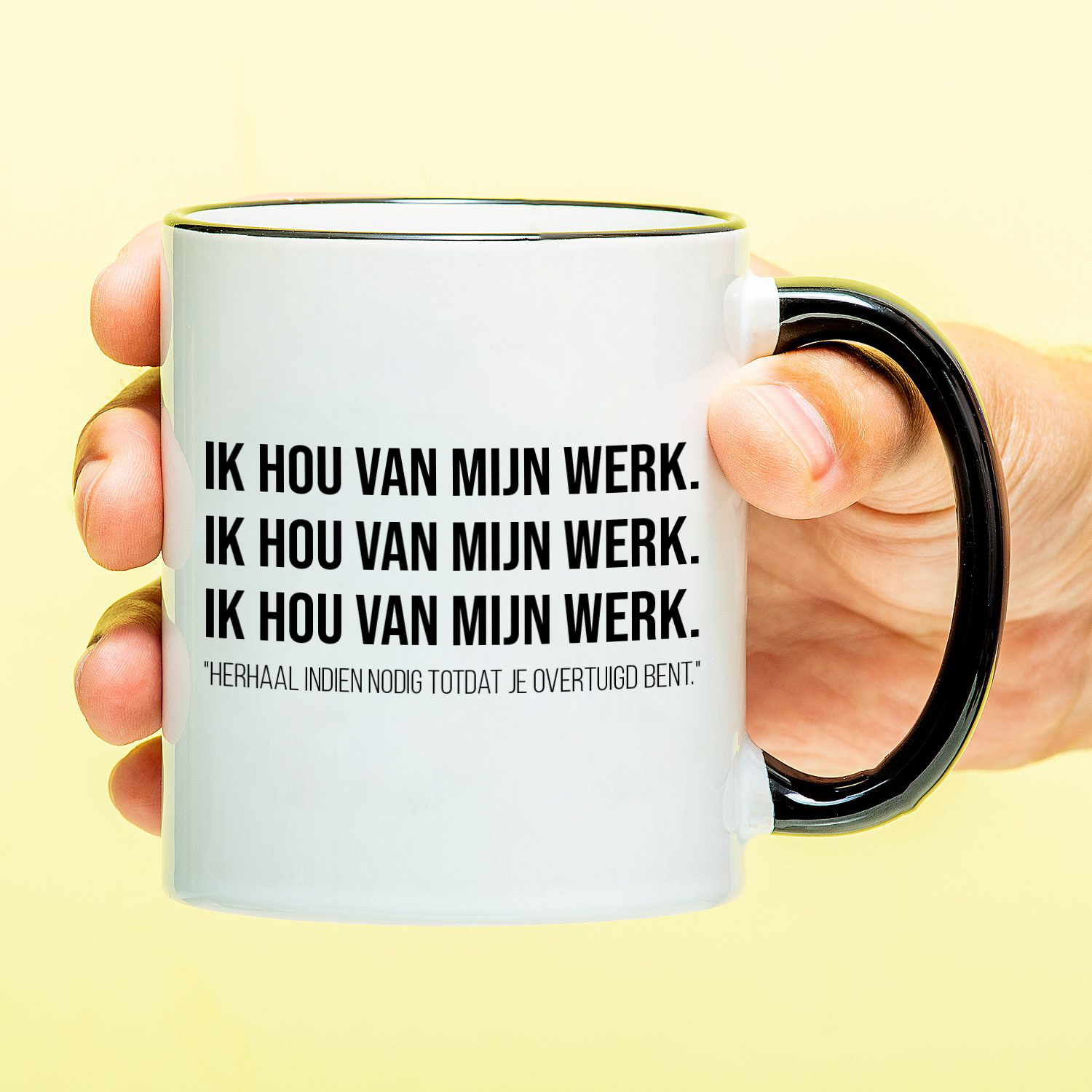 Ditverzinjeniet Mok Ik hou van mijn werk