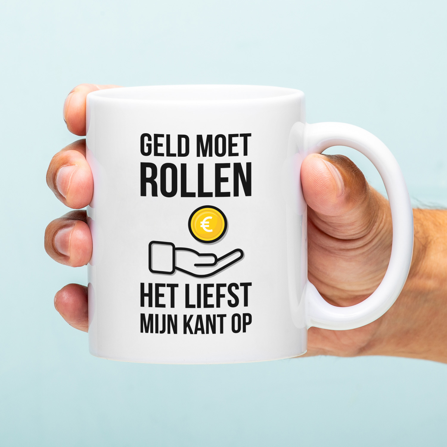 Ditverzinjeniet Mok Geld moet rollen