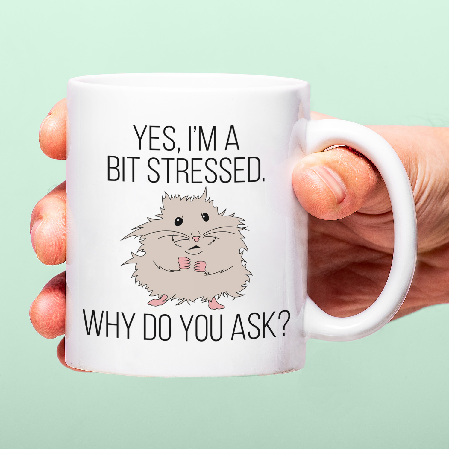 Ditverzinjeniet Mok A Bit Stressed