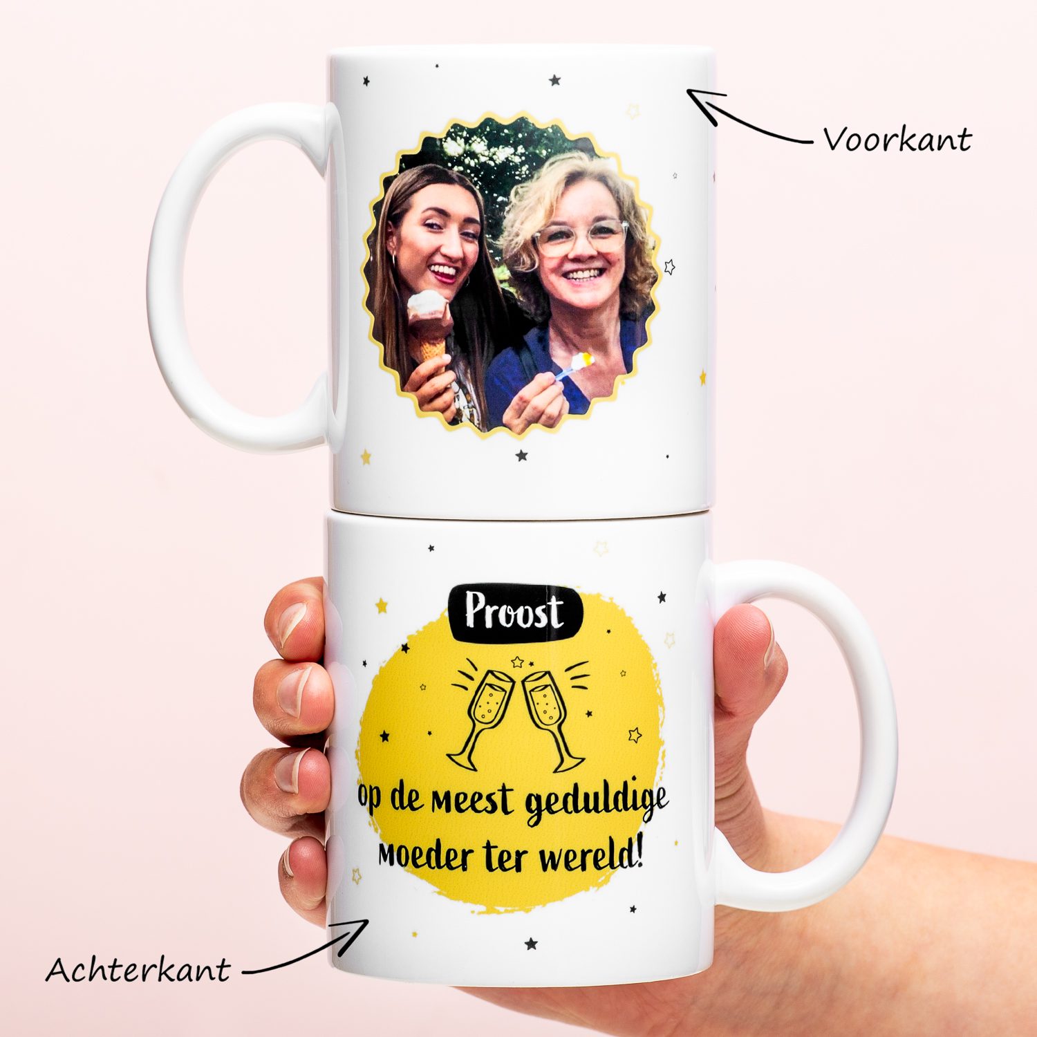 Ditverzinjeniet Gepersonaliseerde fotomok Proost