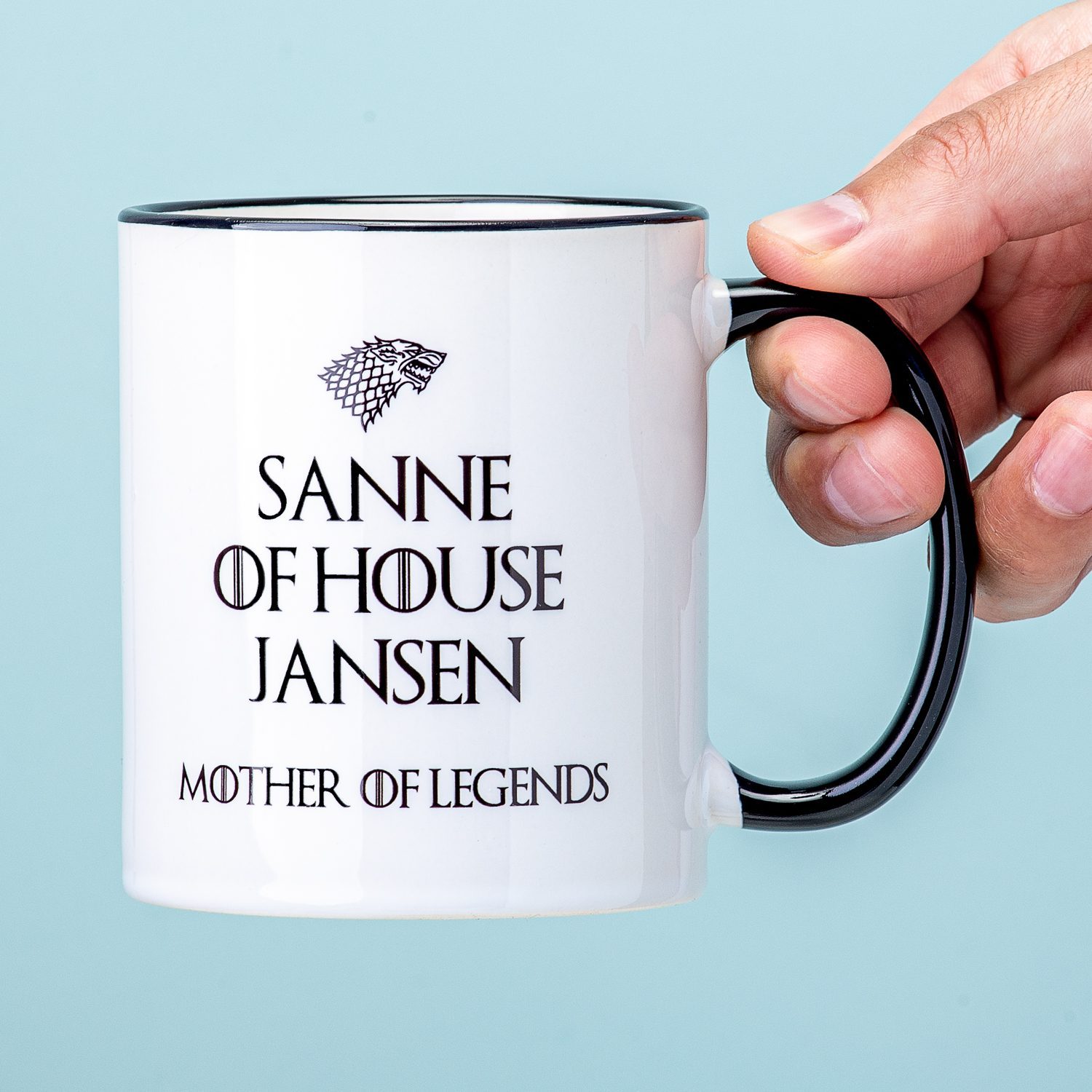 Ditverzinjeniet Gepersonaliseerde Mok Game Of Thrones Mother Of Legends