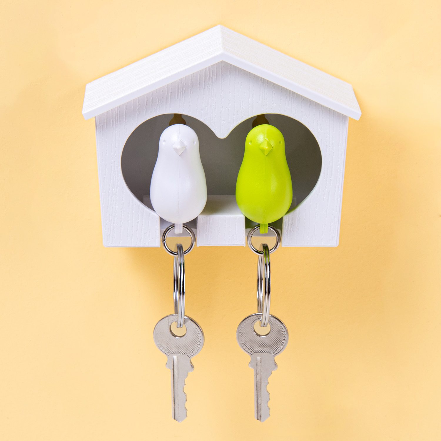 Qualy Sparrow Duo Sleutelhanger - Groen