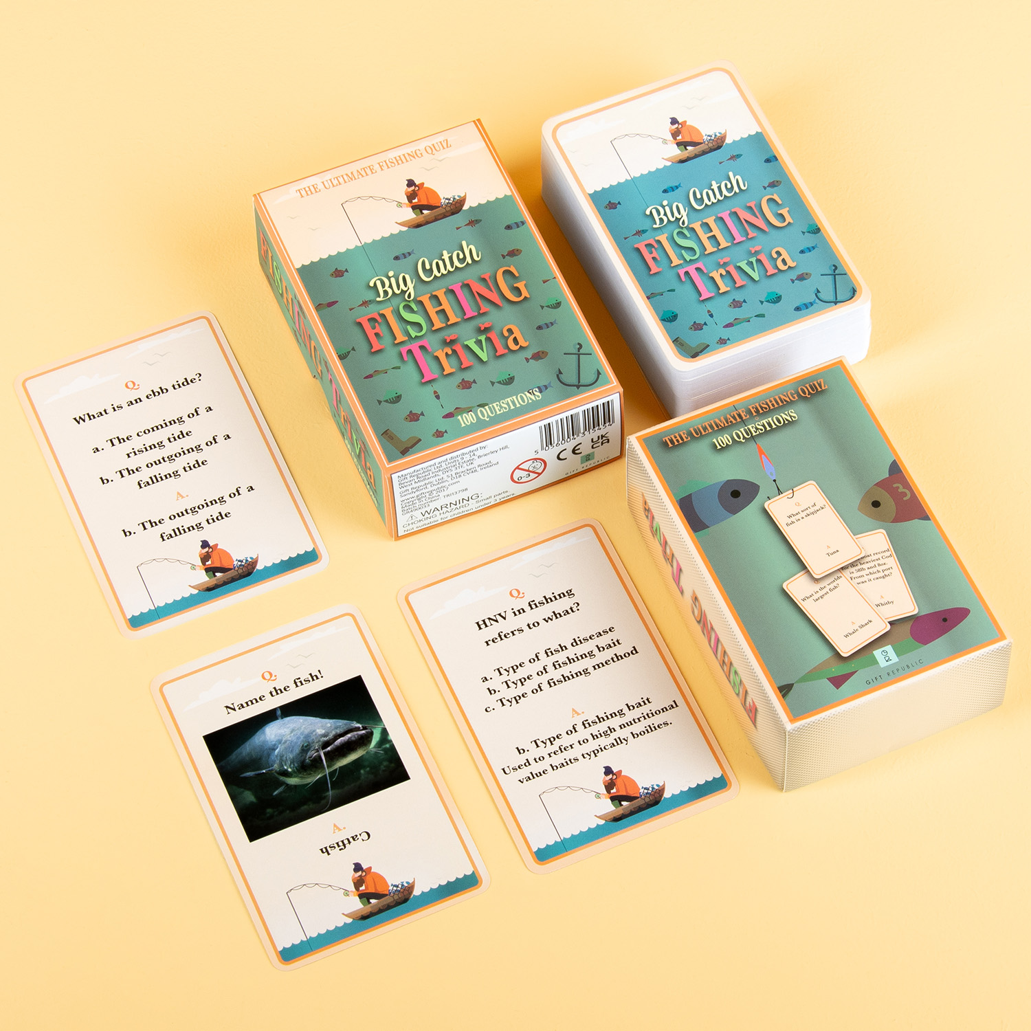 Gift Republic Trivia spel - Vissen