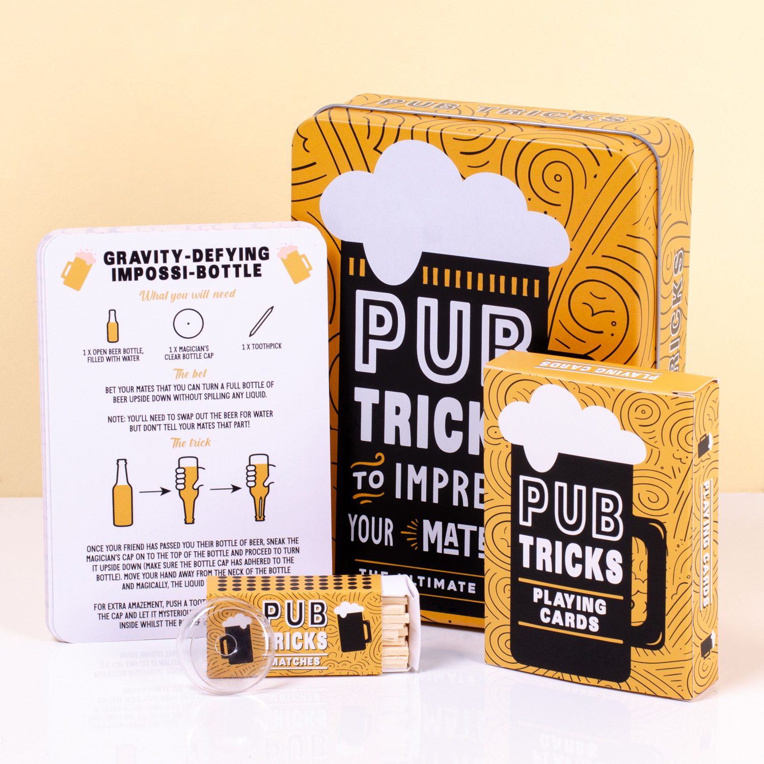 Gift Republic Pub Tricks Tin