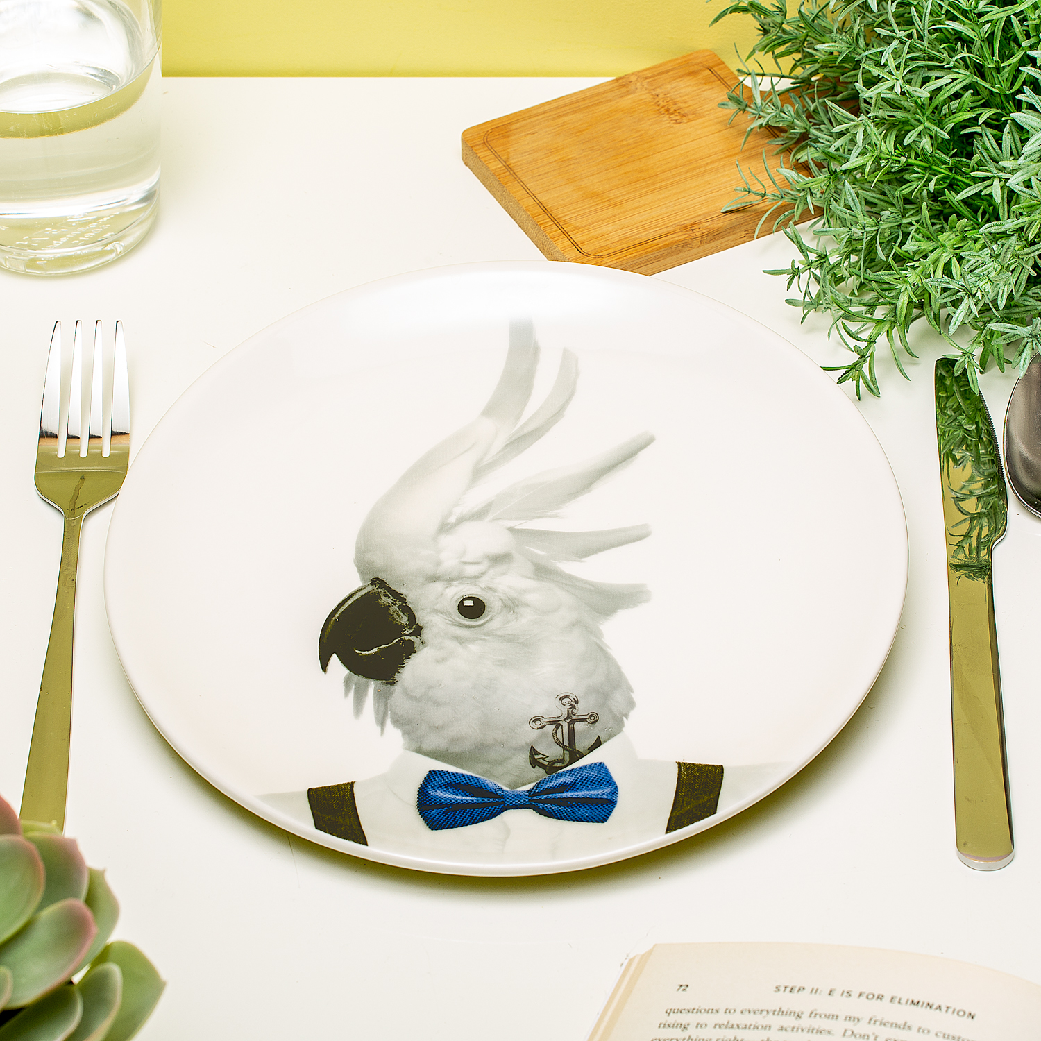 Mustard Wild Dining Bord - Kaketoe