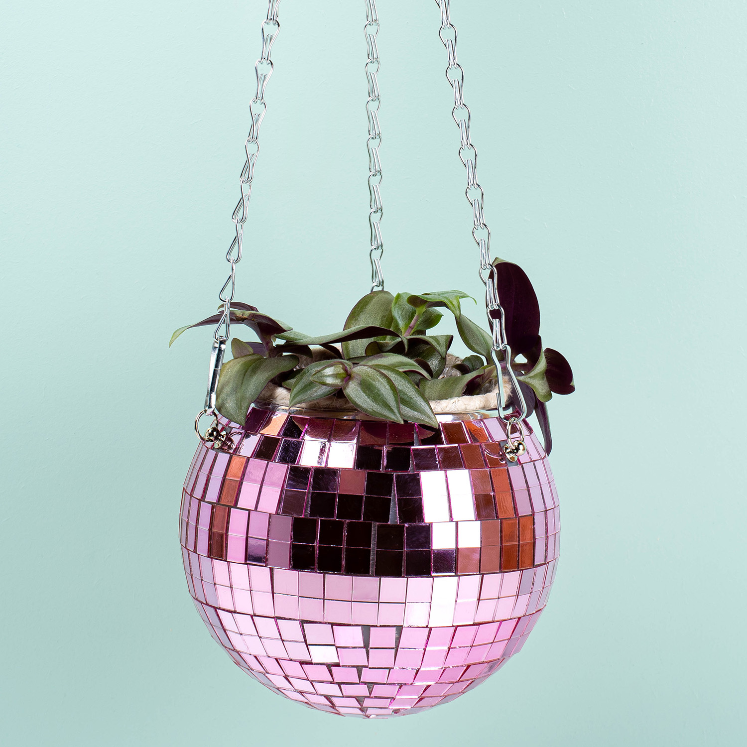 Bubblegum Stuff Hangende Discobal Bloempot - Roze