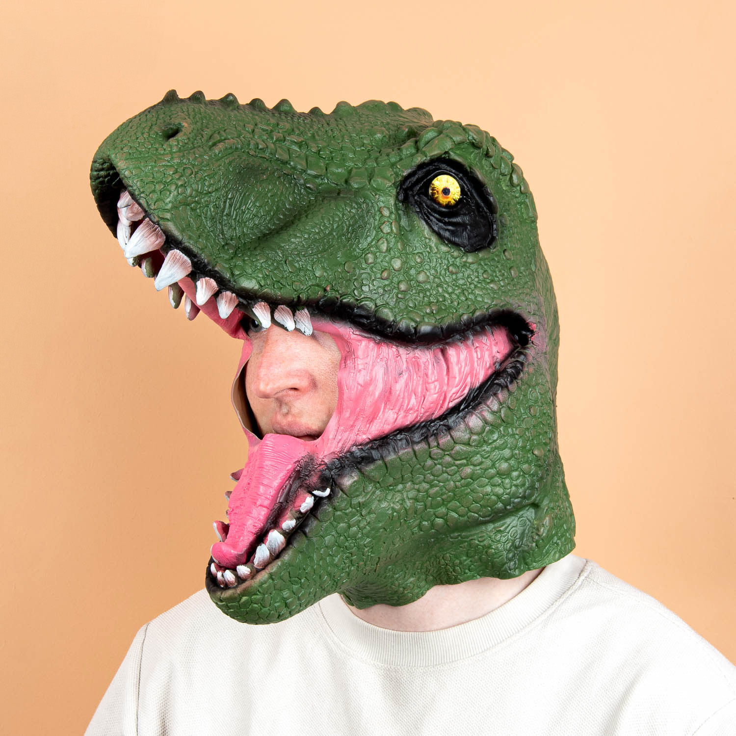 MikaMax Realistisch dinosaurus masker