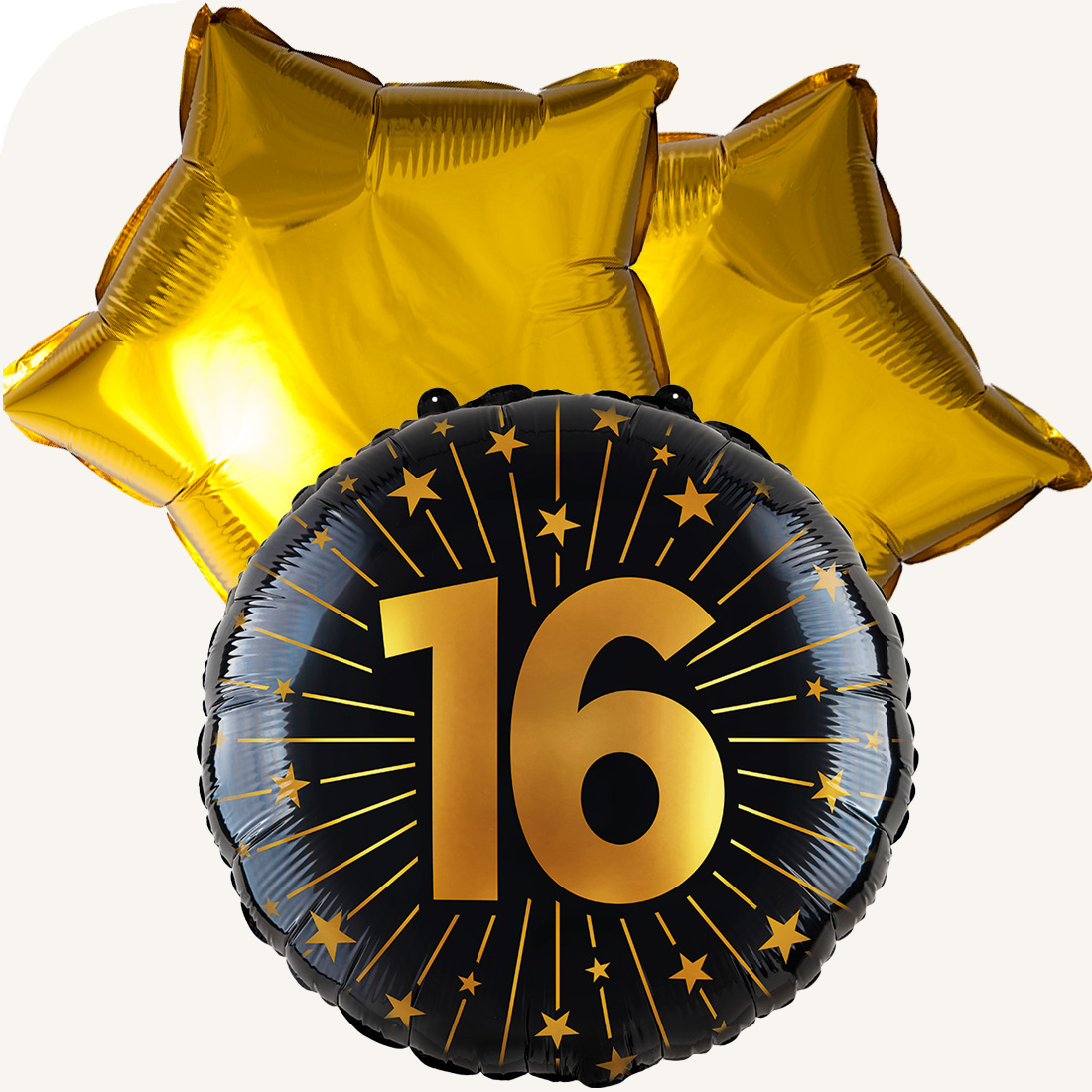 DeBallonnensite Ballon toefje 16e verjaardag