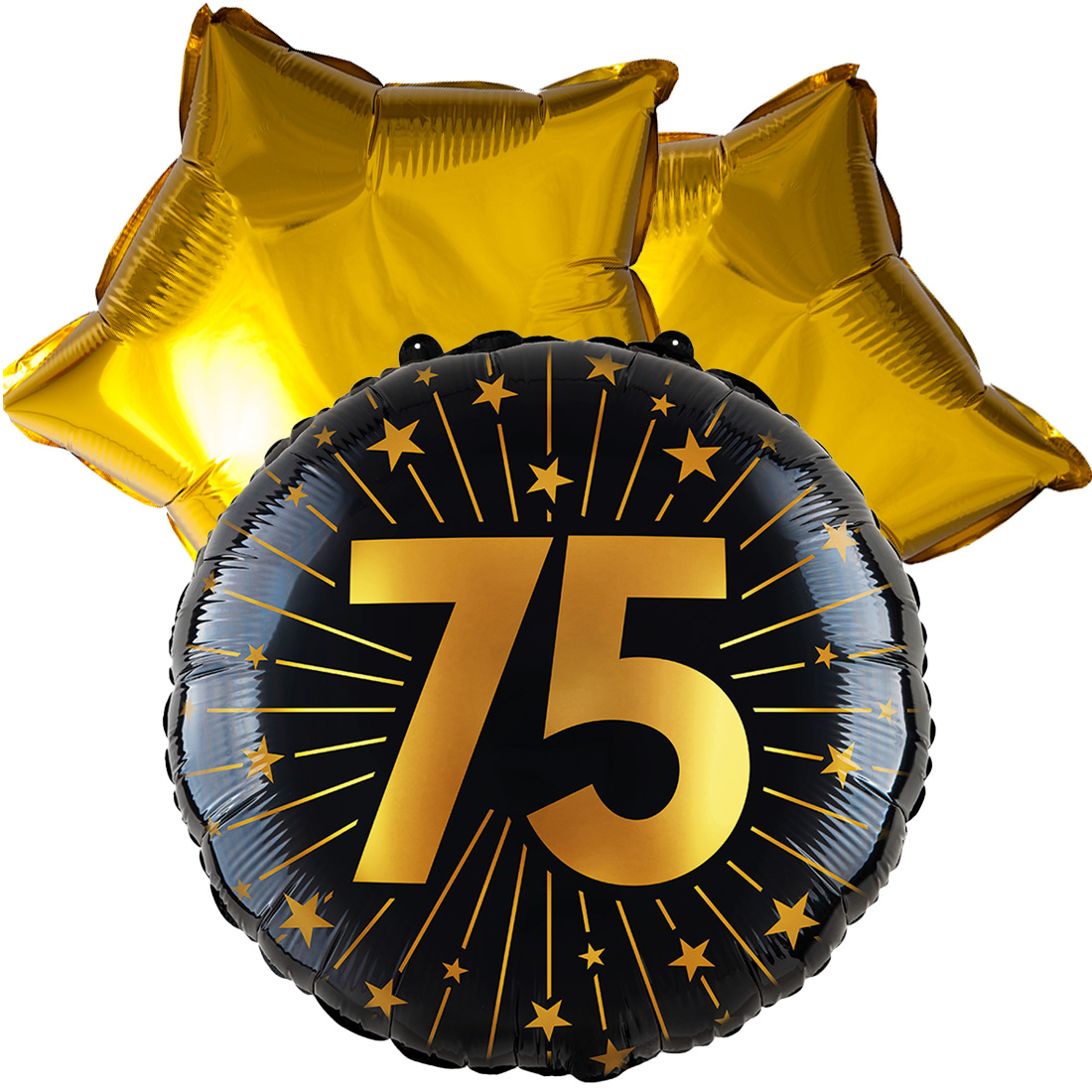 DeBallonnensite Ballon toefje 75ste verjaardag
