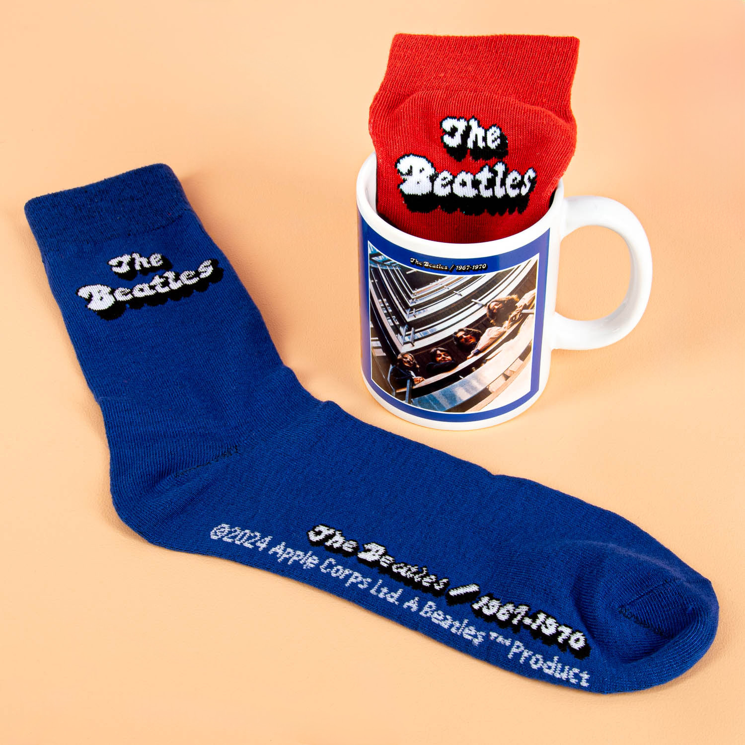 OOTB The Beatles Mok En Sokken Cadeauset
