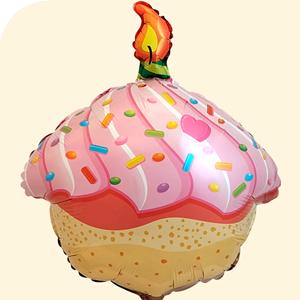 DeBallonnensite happy birthday cupcake jumbo