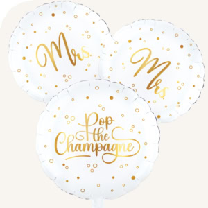 DeBallonnensite Ballon toefje Mrs and Mrs