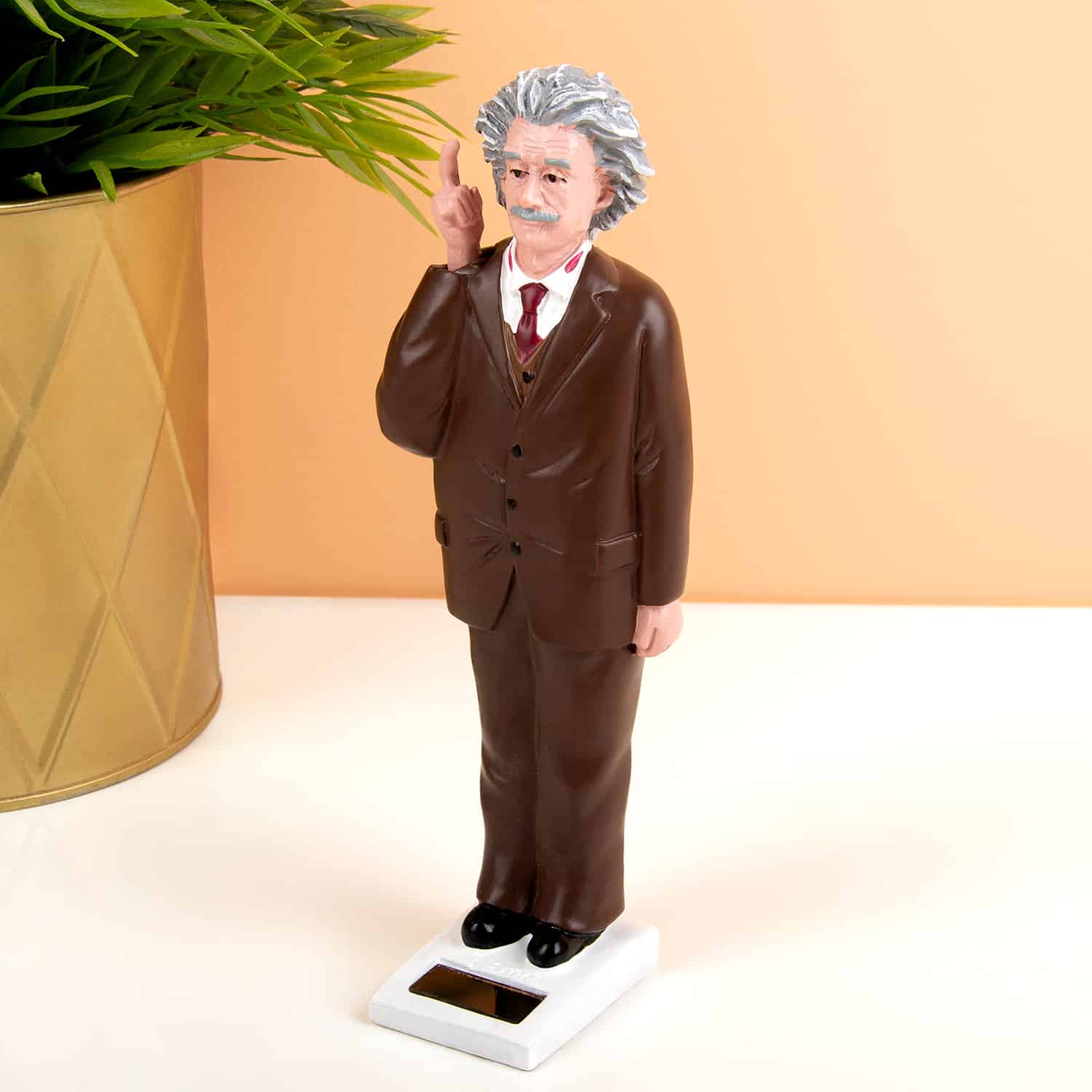 Kikkerland Poppetje Op Zonne-Energie - Einstein