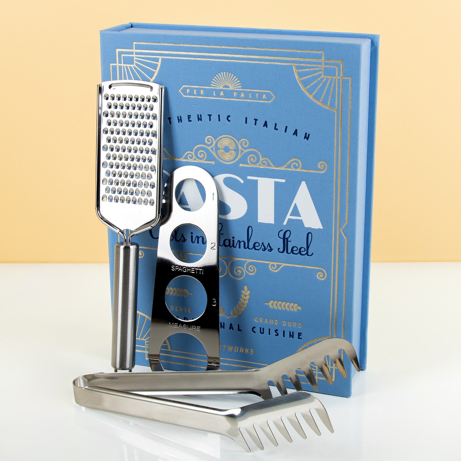 Printworks Essentials boek met keukengerei - Pasta tools