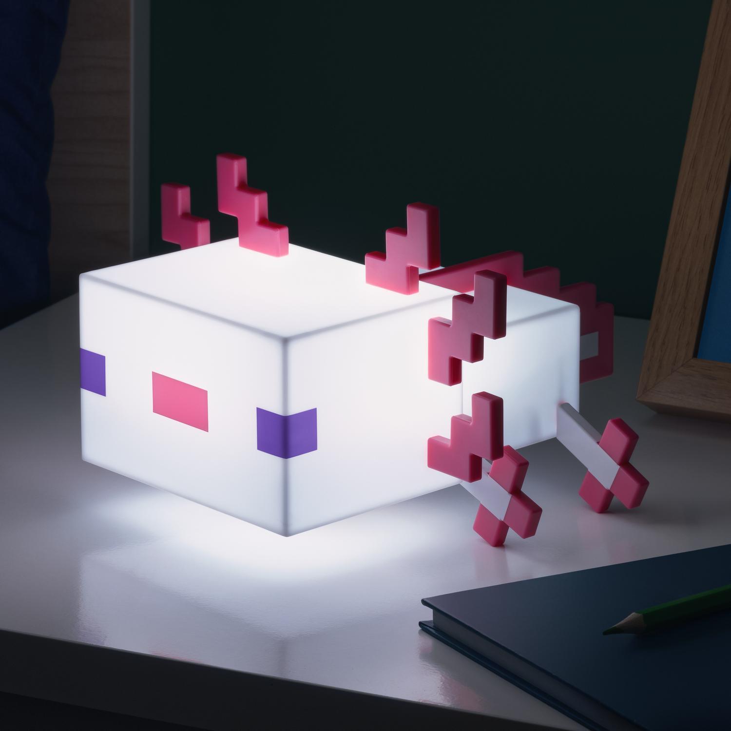 Paladone Minecraft Axolotl lamp
