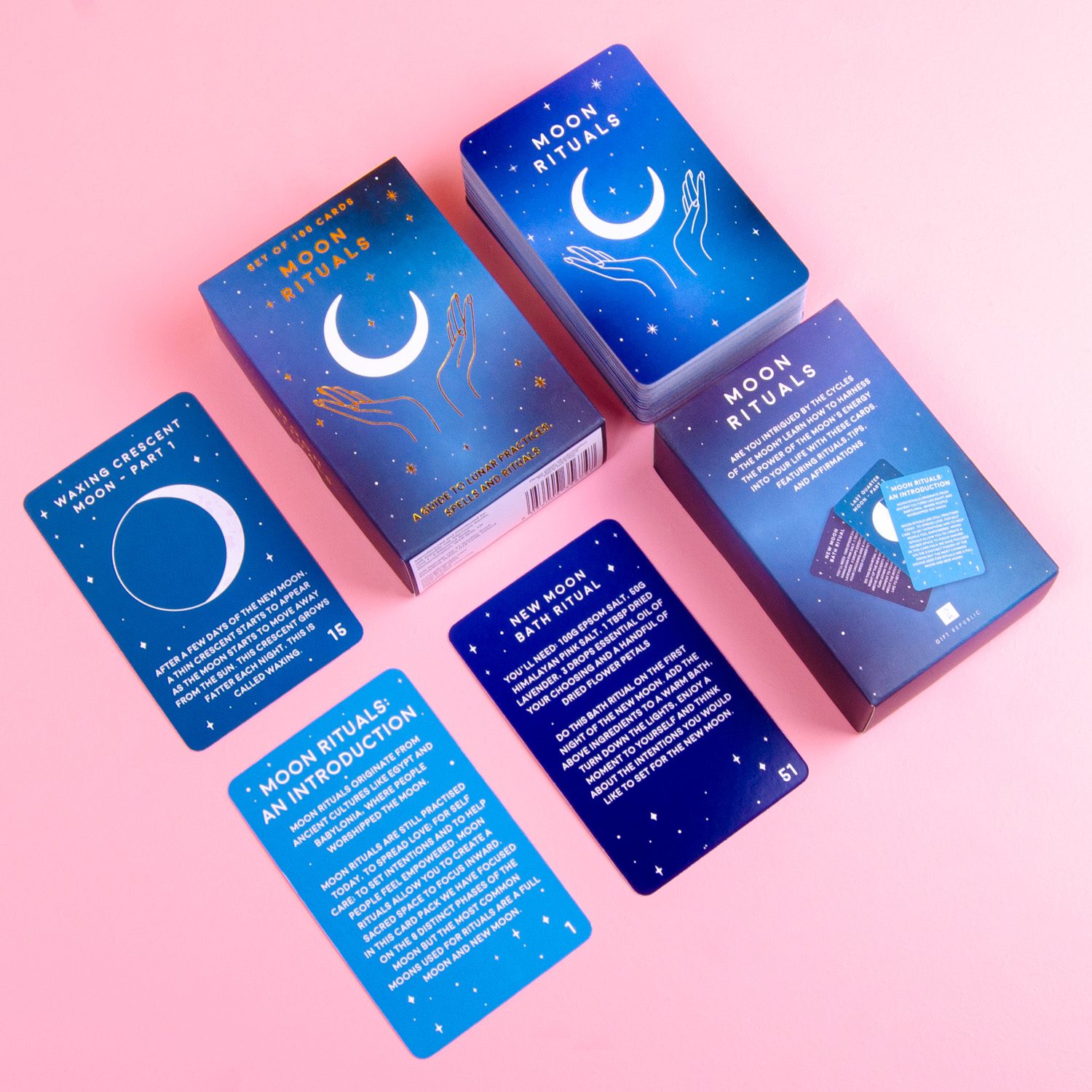 Gift Republic Moon Rituals kaarten