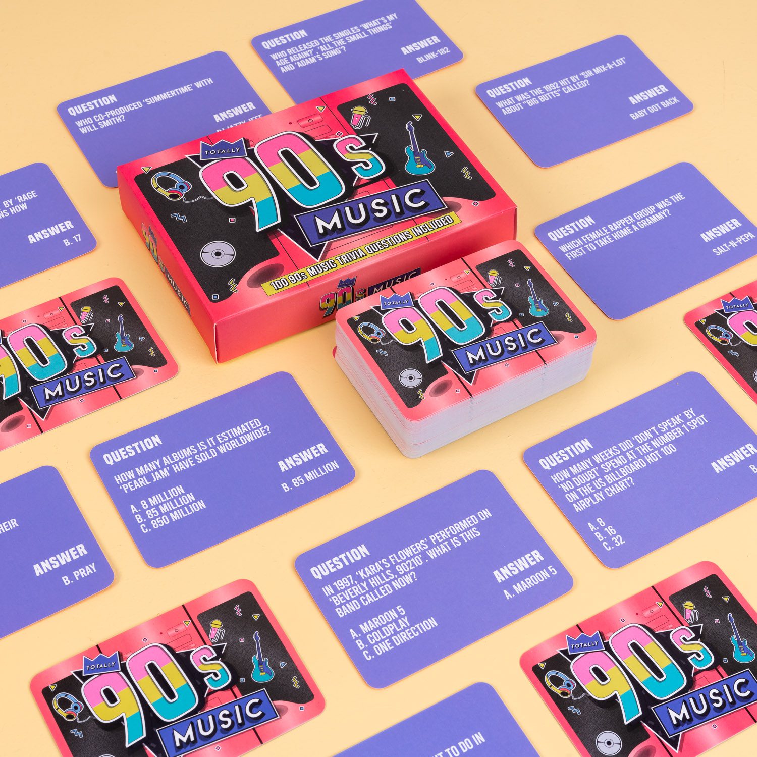 Gift Republic 90s trivia spel - Muziek