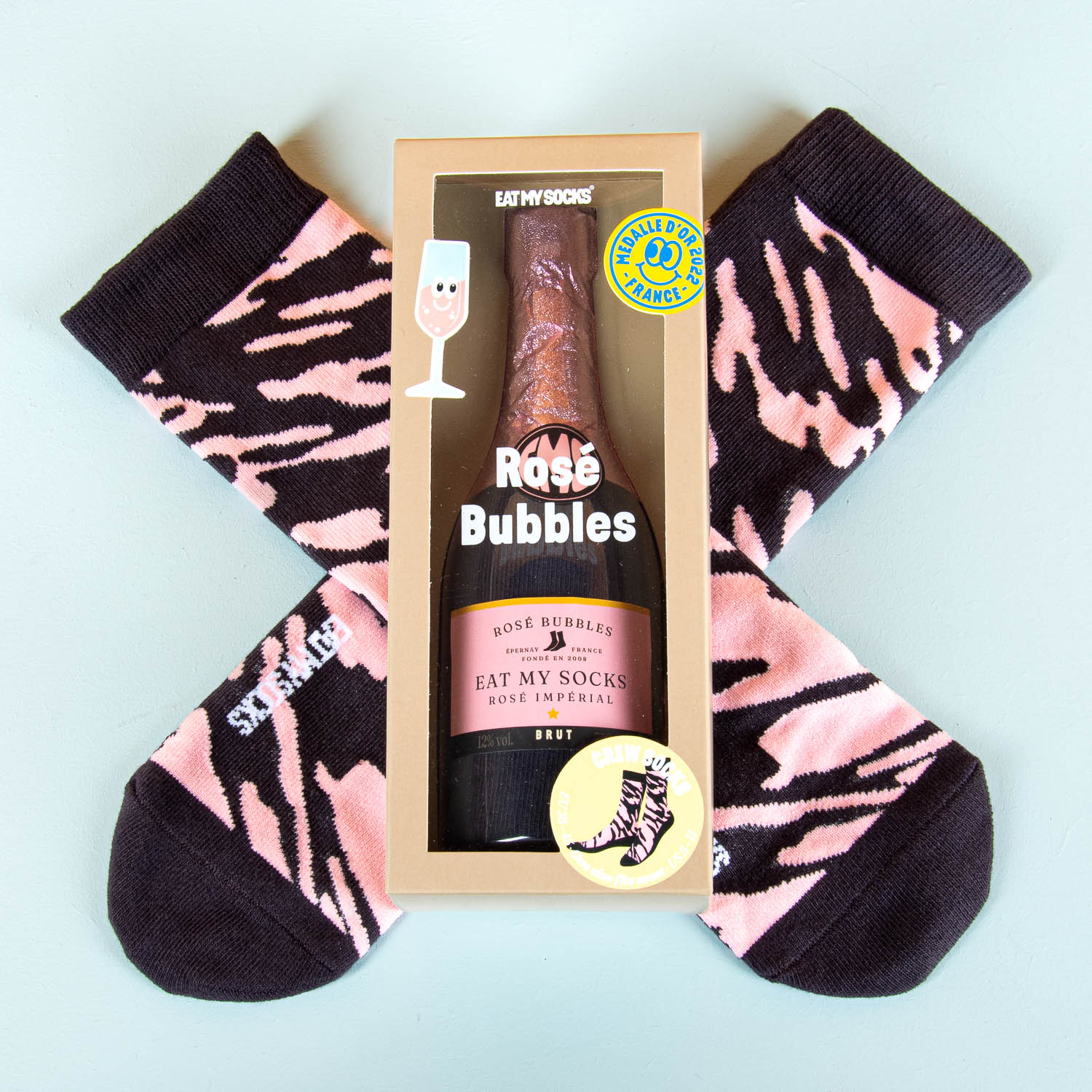 EatMySocks Rosé Sokken