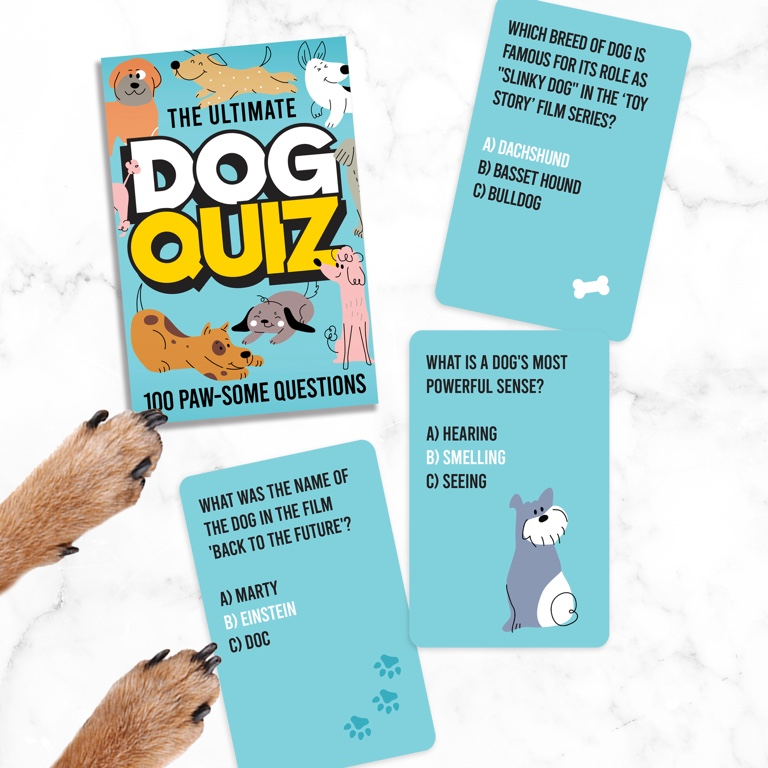 Gift Republic Dog Quiz kaarten