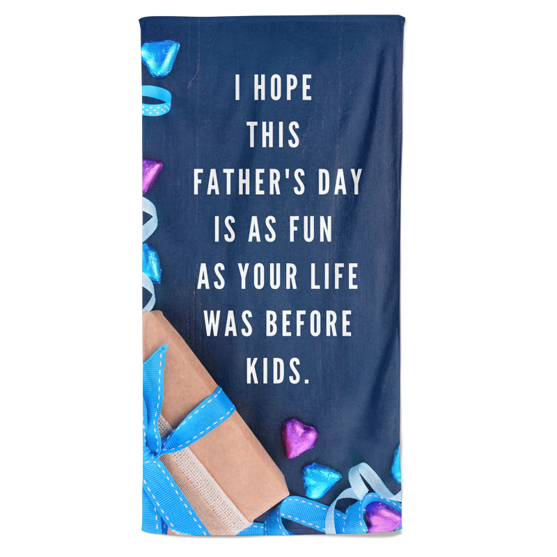 Pillowbuddies Vaderdag Handdoek - Fun - Pillow Buddies