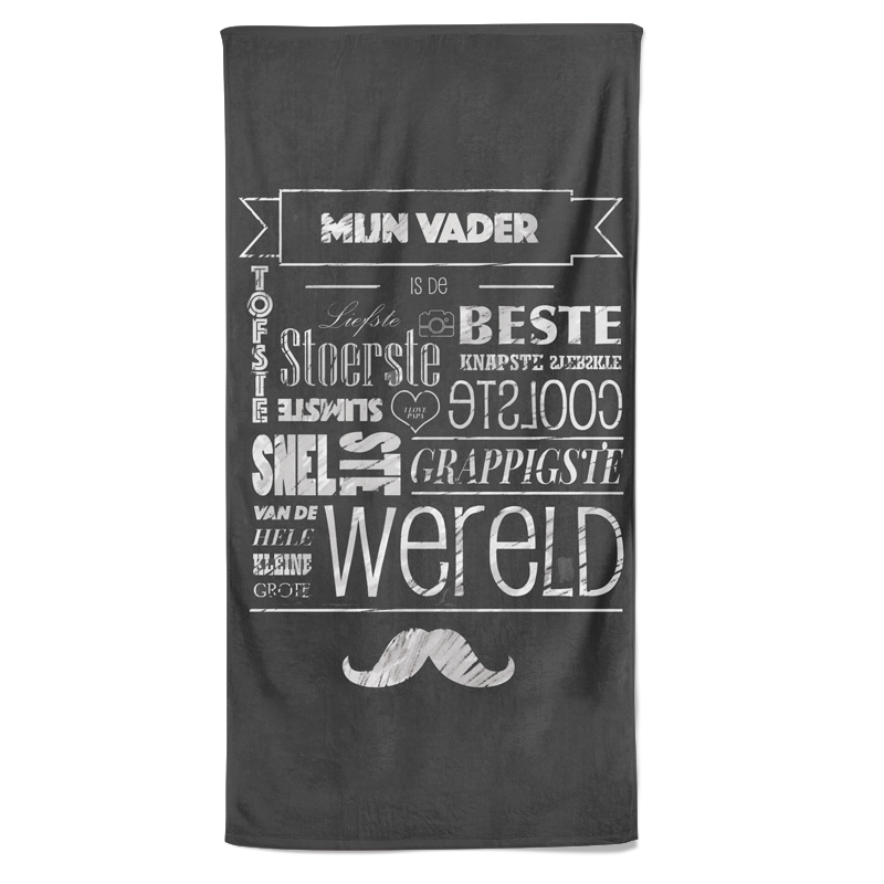 Pillowbuddies Vaderdag Handdoek - Mijn Vader - Pillow Buddies