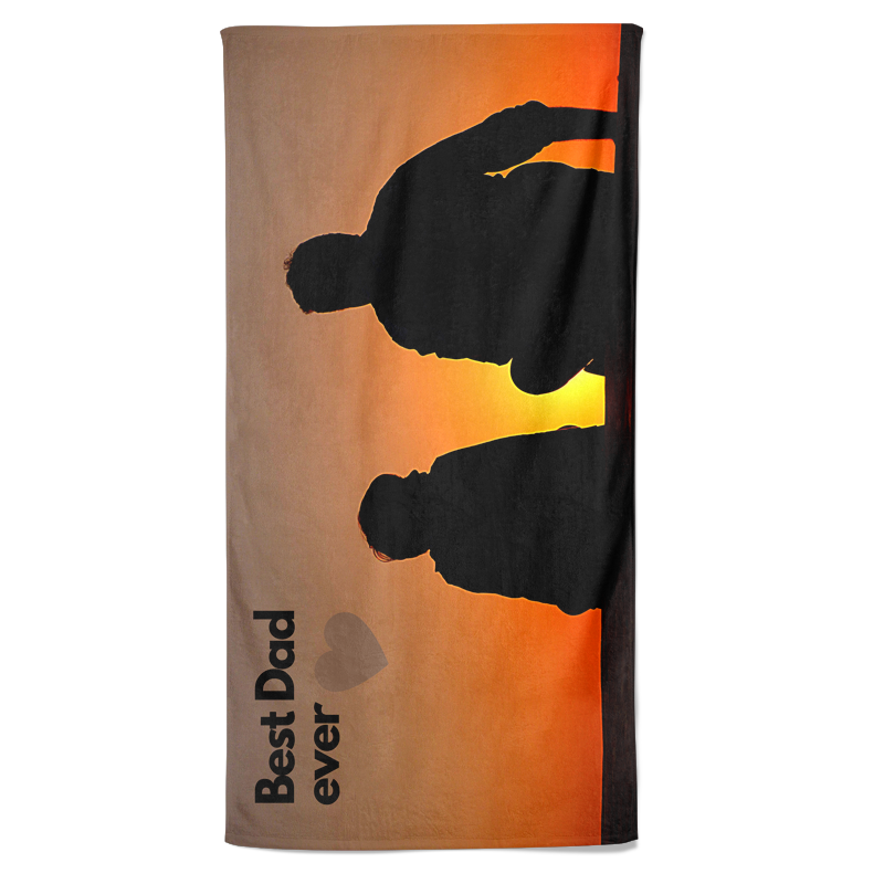 Pillowbuddies Vaderdag Handdoek - Best Dad - Pillow Buddies