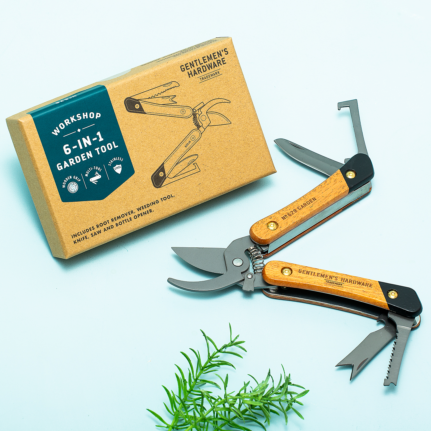 Gentleman's Hardware 6-in-1 Tuin Multitool