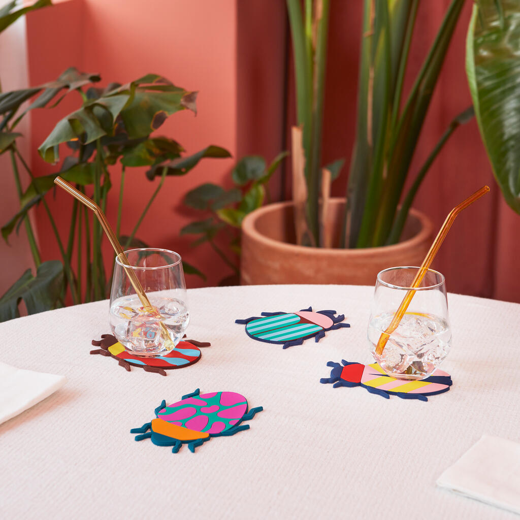 Balvi Kevers Onderzetters (set Van 4)