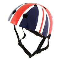 Kiddimoto Fahrradhelm - Union Jack / Brit Pop mehrfarbig Gr. 53-58