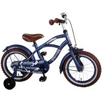 E&lcycles Blue Cruiser 14 Inch 23,5 cm Jongens Terugtraprem Matblauw
