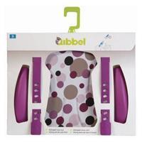 Qibbel Stylingset Luxe Fietszitje Voor Dots-Purple