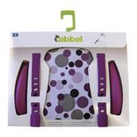 Qibbel Stylingset Luxe Fietszitje Achter Dots-Purple