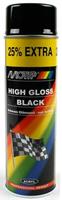 Lack Motip Rallye glänzend Glanzlack Farbe schwarz Hochglanz 500ml - MOTIP DUPLI