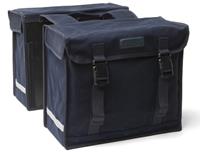 New Looxs Canvas De Luxe Doppel-Fahrradtasche schwarz