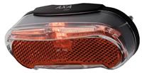 AXA Achterlicht Riff Batlow LED batterij aan/auto/uit zwart