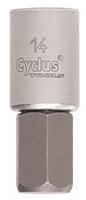 Cyclus 3/8'' dop met 14 mm inbus (720595)