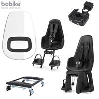Bobike One compleet pakket met extra voordeel Urban Black