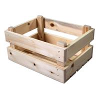 Fietskrat mini blank vuren hout 30x23x15,5cm