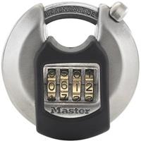 Master Lock hangslot met combinatie roestvrij staal grijs 70 mm